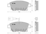 Pastiglie freno TEXTAR 2370502
