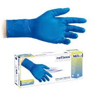 GUANTO REFLEXX L LUNGO BLU NITRILE  50 PZ