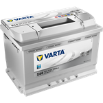 Batteria - 12V 77Ah 780A D+  STD VARTA E44