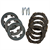 DISCHI FRIZIONE V 50/125  APE 50 KIT 4 DISCHI CON MOLLA