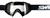 MASCHERA CROSS PIXEL NERO
