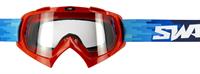 MASCHERA CROSS PIXEL ROSSO