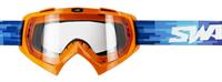 MASCHERA CROSS PIXEL ARANCIO