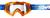 MASCHERA CROSS PIXEL ARANCIO