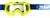 MASCHERA CROSS PIXEL GIALLO FLUO