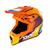 CASCO SIFAM CROSS S818 S ARANCIONE ROSSO