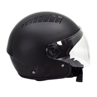 CASCO JET NERO OPACO 834-S
