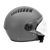 CASCO JET GRIGIO OPACO 834-M