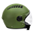 CASCO JET VERDE OPACO 834-M