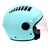 CASCO JET CELESTE OPACO 834-M