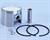 PISTONE POLINI D.57,5 VESPA 50 APE 50 PER CIL.140058