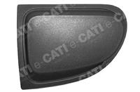 FIAT 500X 1/15> GRIGLIA LATERALE SX PARAURTI GOFFRATA NERA MOD.