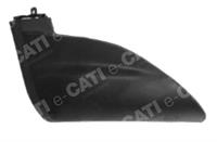 FIAT 500X 1/15>SPOILER DX PARAURTI ANTERIONE NERO GOFFRATO