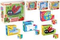 CUBI PUZZLE ANIMALI 6 FIGURE