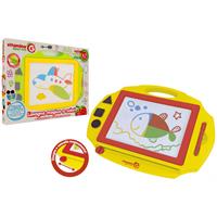 LAVAGNA MAGICA A COLORI CON PENNE E STAMPINI