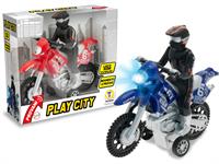 MOTOCROSS A FRIZIONE LUCI E SUONI