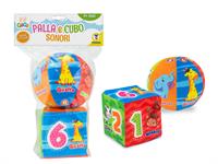 PALLA E CUBO SENORI MORBIDI CON SONDAGLIO