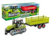 TRATTORE CON RIMORCHIO A FRIZIONE