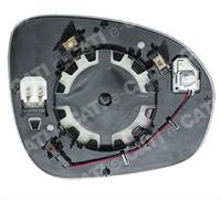 FIAT 500X 1/15> VETRO SPECCHIO DX TERMICO C/PIASTRA C/SISTEMA BL