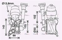 Oilc. OPEL Corsa D 1.3 CDTi Wh AVA OL3686H