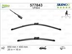 Spazzola tergi - 650/400 - SILENCIO FLAT BLADE SET VALEO 577843