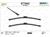 Spazzola tergi - 650/380 - SILENCIO FLAT BLADE SET VALEO 577942